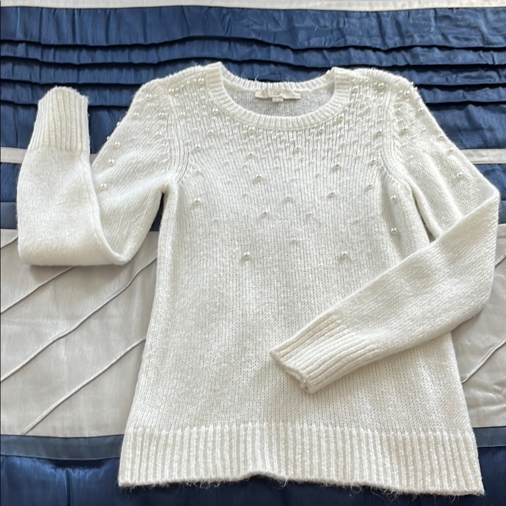 Elegant White Sweater